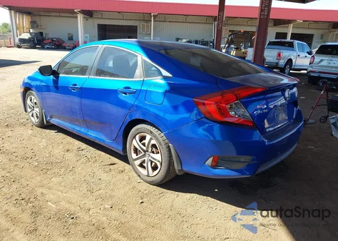 2017 Honda Civic Lx из США, поврежденный, VIN 19XFC2F57HE010818